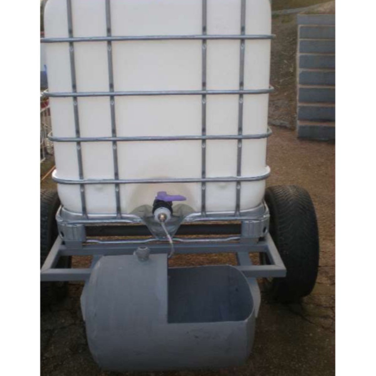 CARRO BEBEDERO DE 1000 LITROS