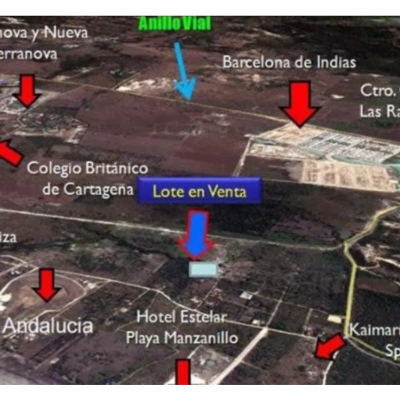 VENDO LOTE EN TERRANOVA DE INDIAS
