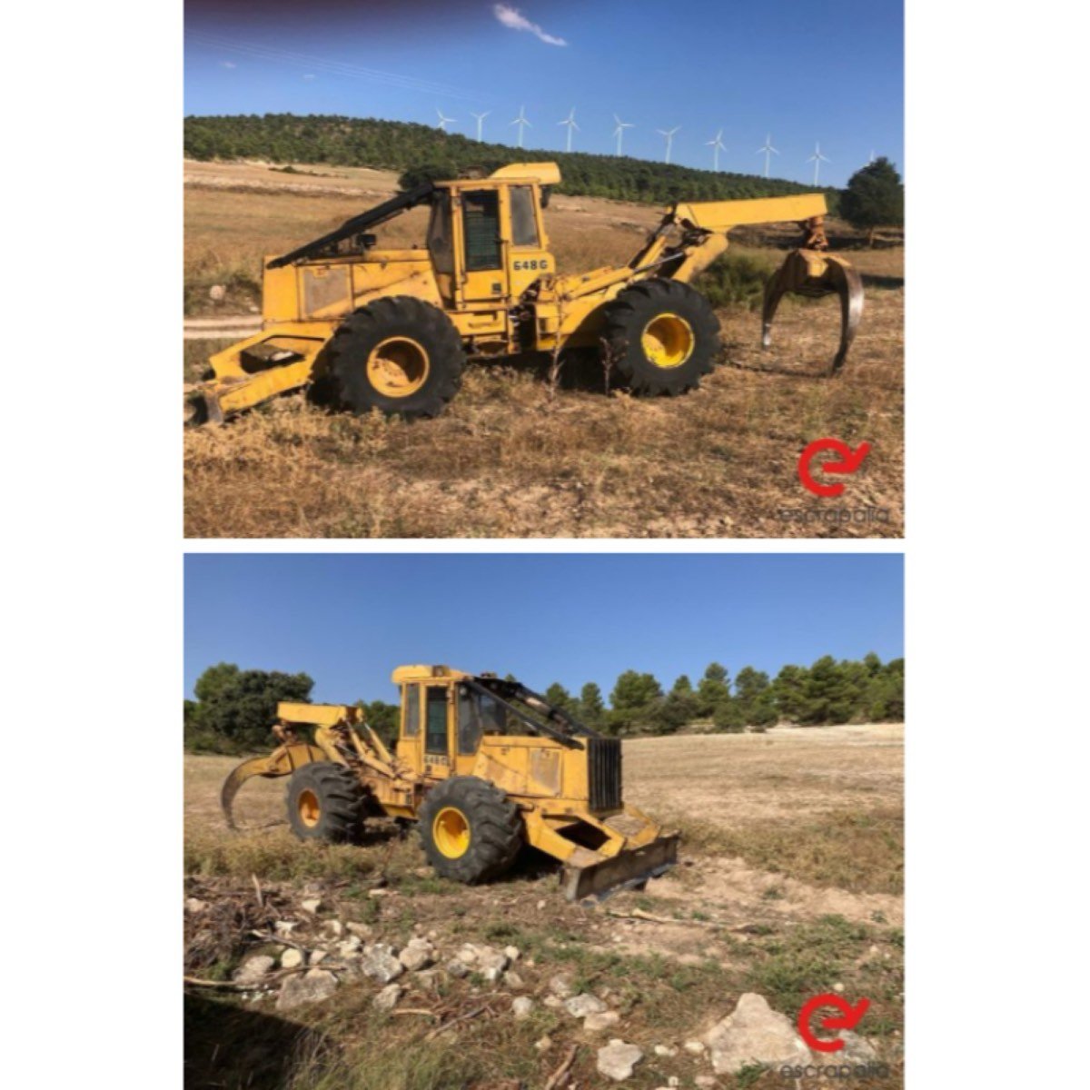 SKIDDER 648G