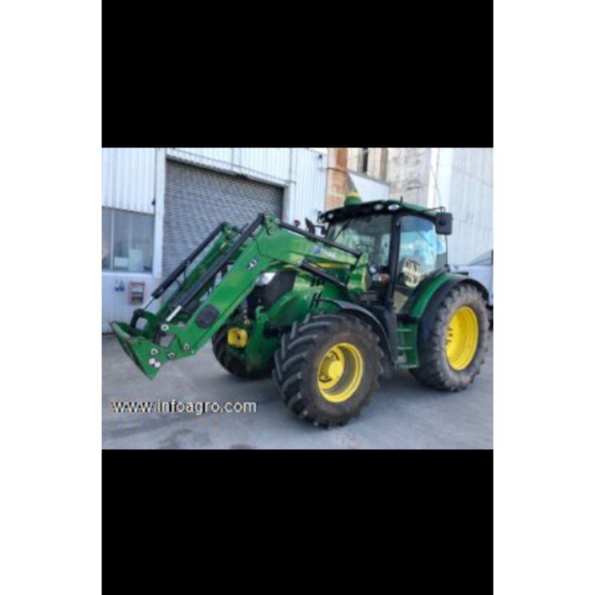 Se vende tractor john deere 6125r año 2014