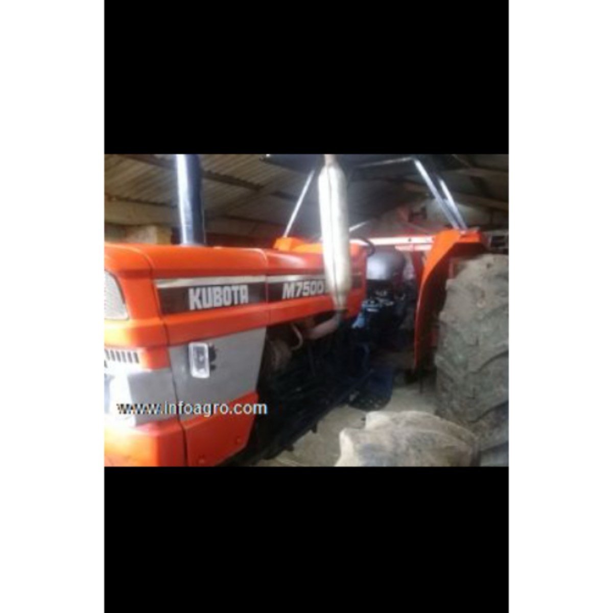 Se vende tractor kubota 7500