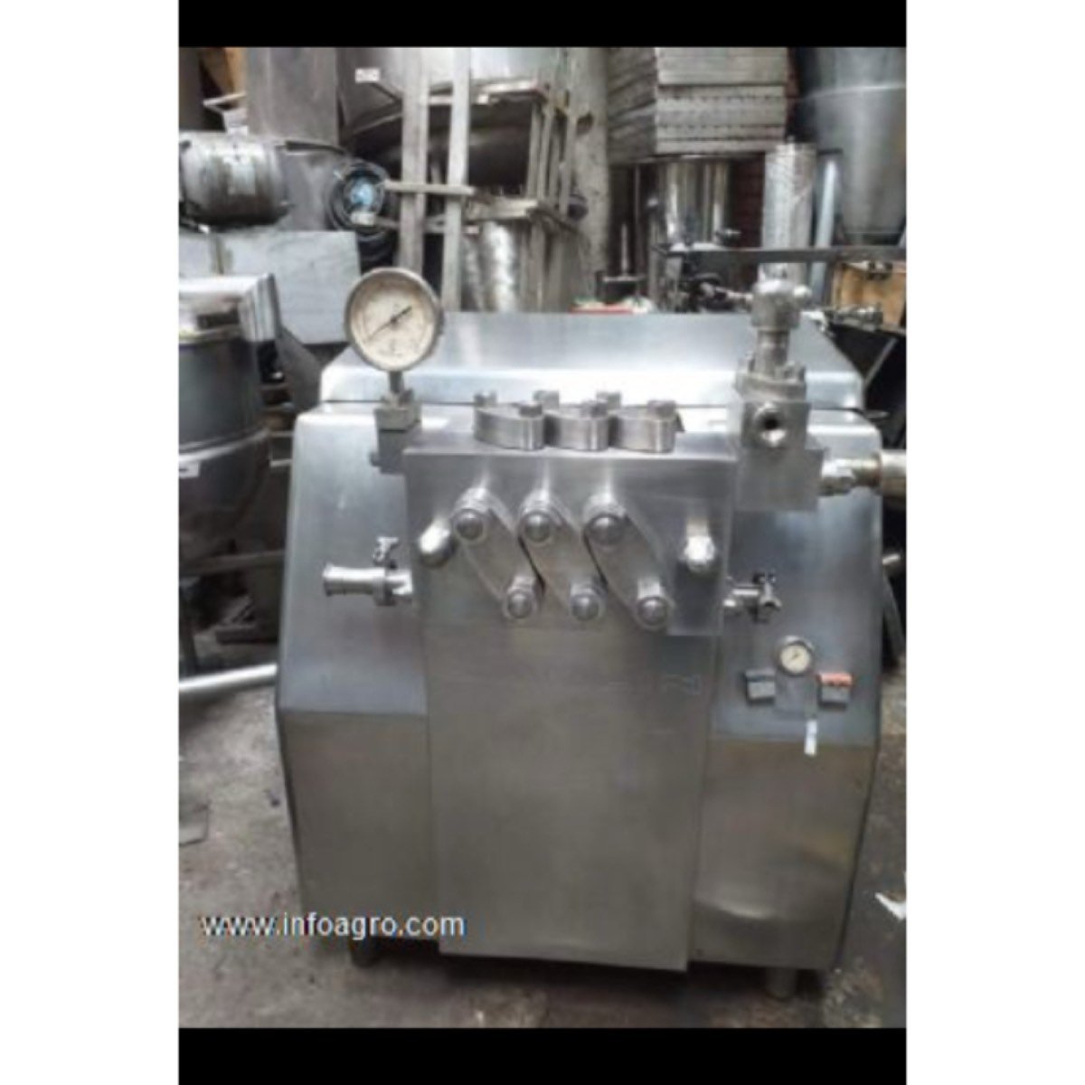 Se vende homogenizador gaulin 5000 lts/hora