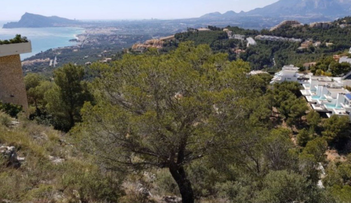 Parcela urbana en Altea Hills