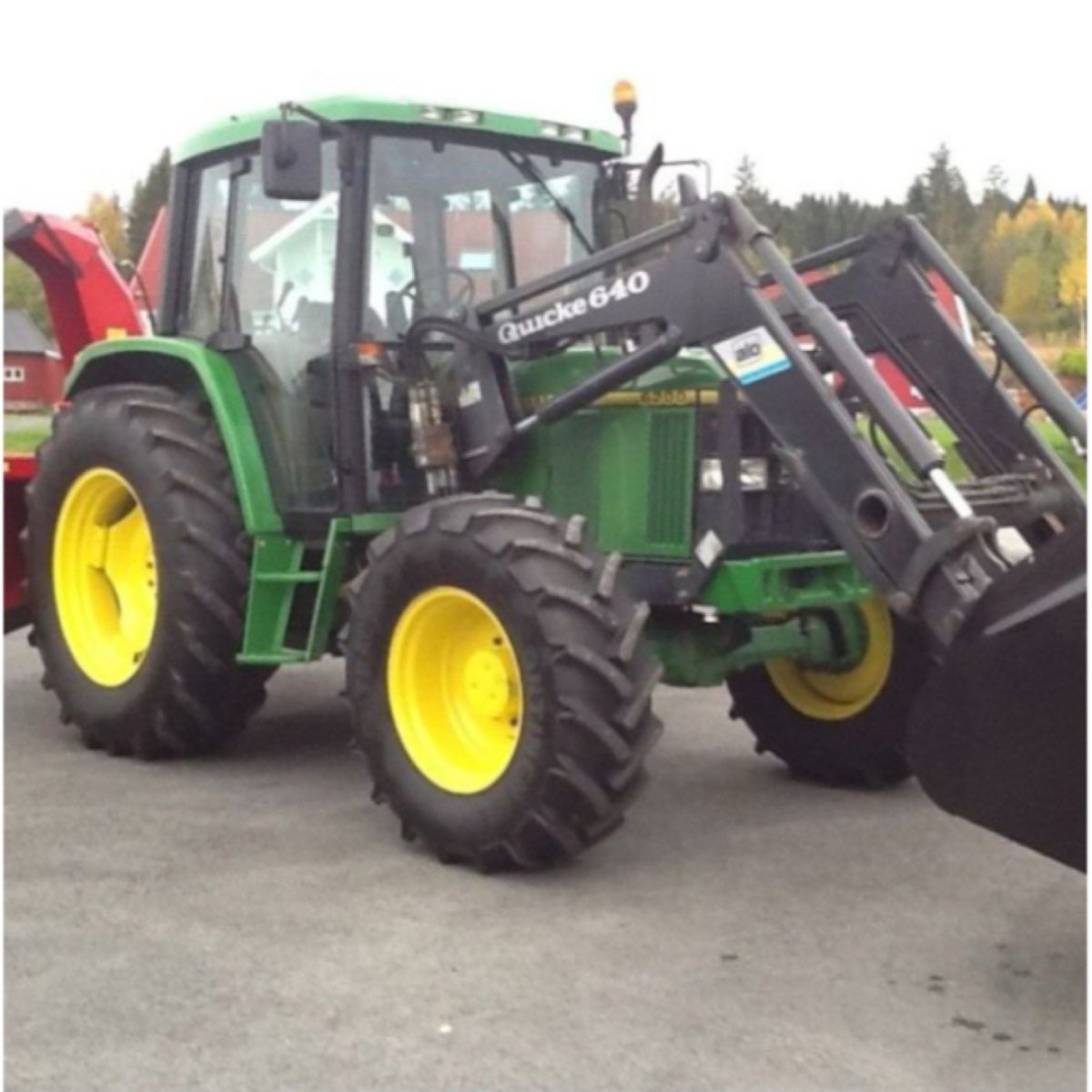 Tractor John Deere 6200 S m laster