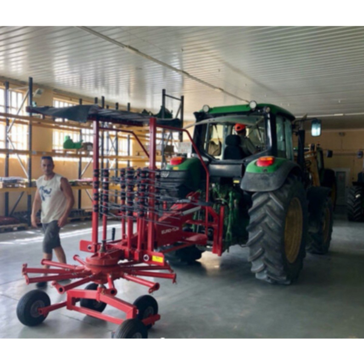 RASTRILLO HILERADOR MARCA EURO-TLM