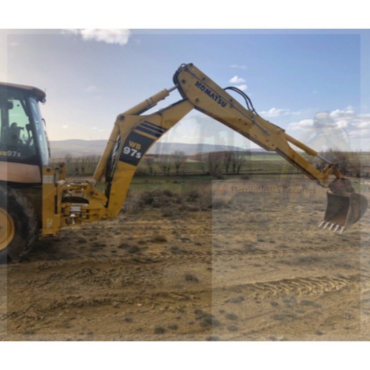 RETRO EXCAVADORA MIXTA KOMATSU