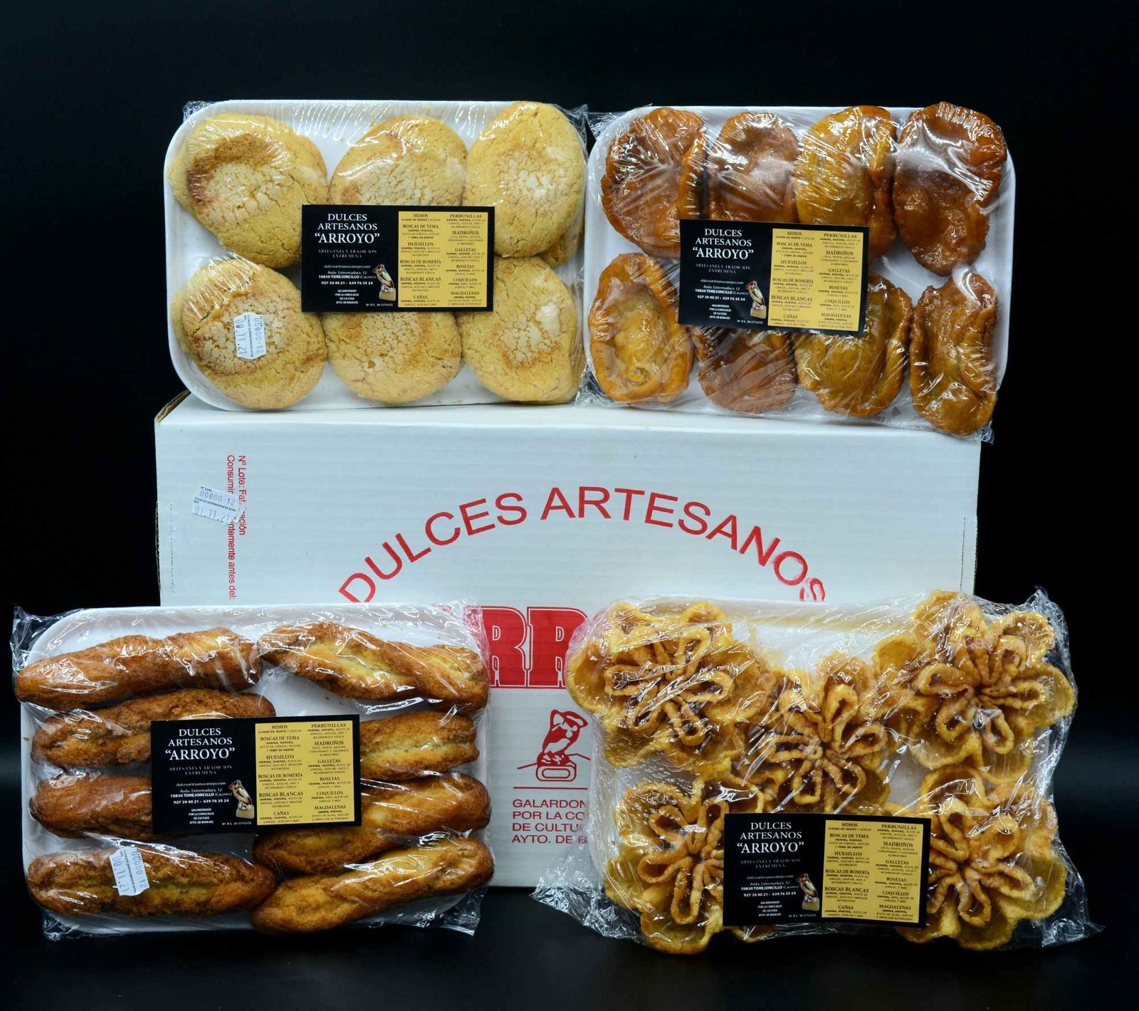 Surtido de Dulces Caseros El Extremeño. De Dulces Artesanos Arroyo2