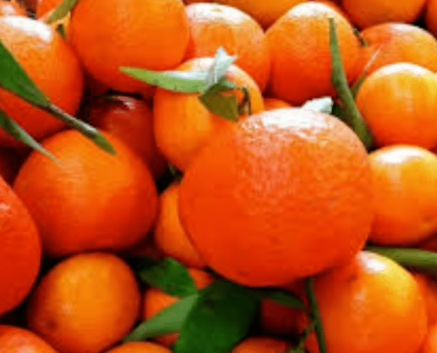 MANDARINA NARANJA CEREZA FRESA